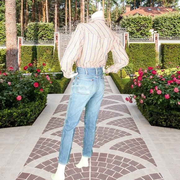 Vintage Aztec Western Cowgirl Snap Shirt Blouse M - Picture 2 of 7